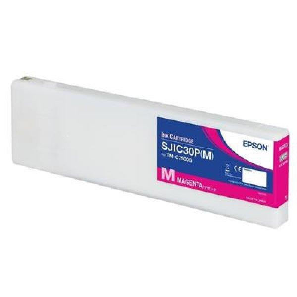 EPSON SJIC30P(M) C7500g EREDETI tintapatron Magenta 294,3ml