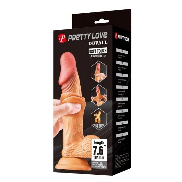  Pretty Love Duvall 7,6" Dildo Flesh 