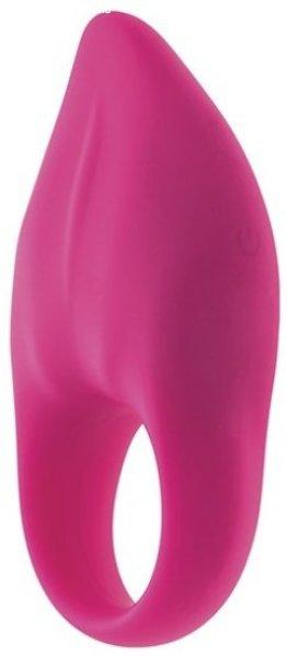 S Pleasures Velvet Softie Vibrating Ring Pink