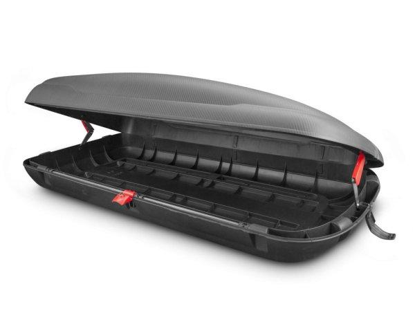 Art Plast Csomagtartó És Síbox 400L Carbon mintás