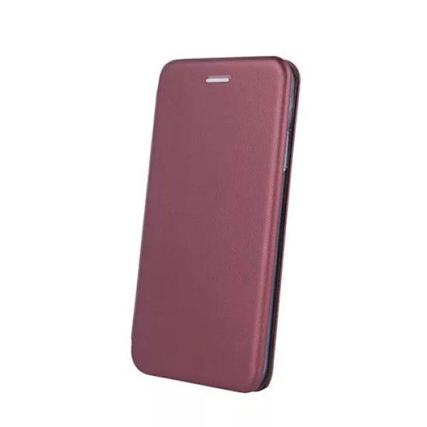 Forcell Elegance Samsung A566 Galaxy A56 5G oldalra nyíló mágneses könyv tok
szilikon belsővel burgundi