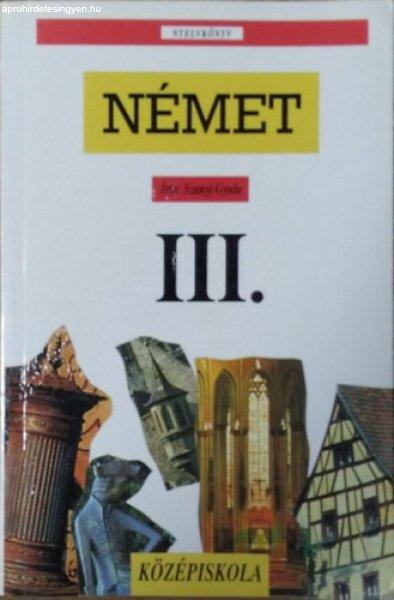 Német nyelvkönyv III. - Szanyi Gyula