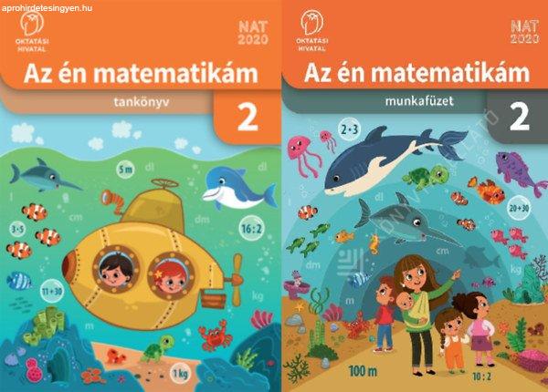 Az én matematikám tankönyv + munkafüzet 2. (2 kötet) - Esztergályos Jenő,
Nagyné Madár Anikó