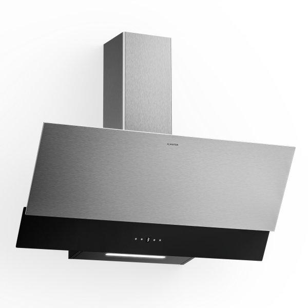 Klarstein Verosteel páraelszívó | Elegáns, minimalista, nagy
teljesítményű | A energiaosztály | 624 m³/h | 90 cm