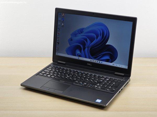 Dell Precision 7530 + Nvidia / i7-8850H / 32GB RAM / 512GB SSD / Magyar
billentyűzet