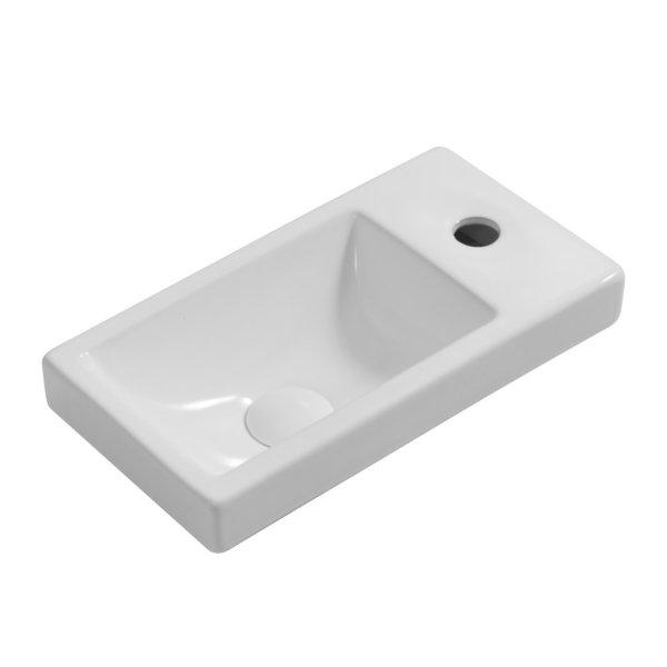 Welland W9268 fürdőszobabútorra szerelhető mosdókagyló - 40 x 21 cm
