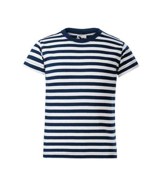 MALFINI Gyerek tengerész póló Sailor - Tengerészkék | 122 cm (6 éves)