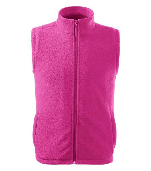 MALFINI Fleece mellény Next - Világos fuksziaszín | XL