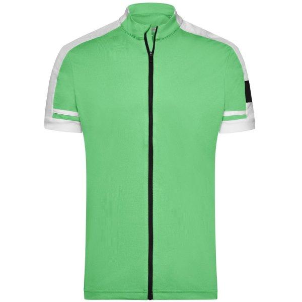 James & Nicholson (Daiber) Férfi kerékpáros póló JN454 - Zöld | 2XL
