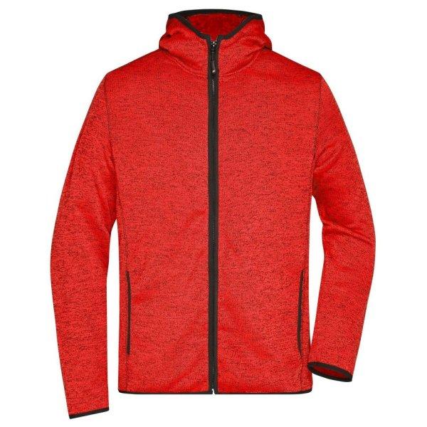 James & Nicholson (Daiber) Férfi kapucnis cipzáros felső JN589 - Piros
melírozott / fekete | 2XL