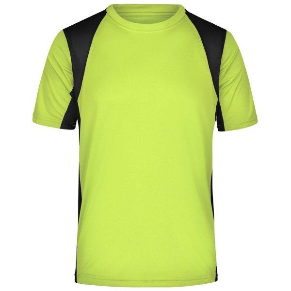 James & Nicholson (Daiber) Férfi sportos rövid ujjú póló JN306 -
Fluoreszkáló sárga / fekete | 2XL