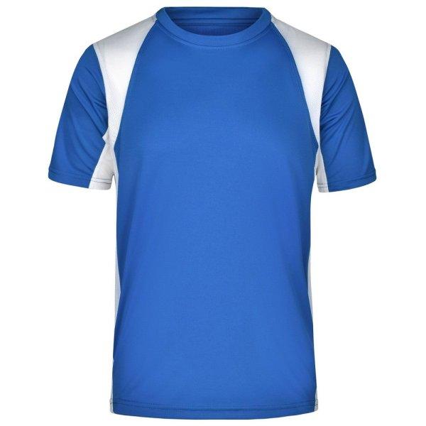 James & Nicholson (Daiber) Férfi sportos rövid ujjú póló JN306 -
Királykék / fehér | 2XL