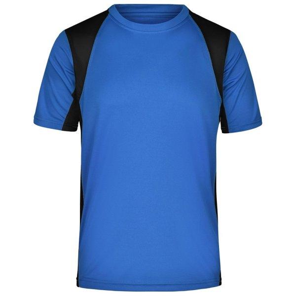 James & Nicholson (Daiber) Férfi sportos rövid ujjú póló JN306 -
Királykék / fekete | 2XL