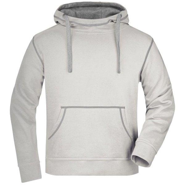 James & Nicholson (Daiber) Férfi kapucnis pulóver JN961 - Off-white / zürke
melírozott | 2XL