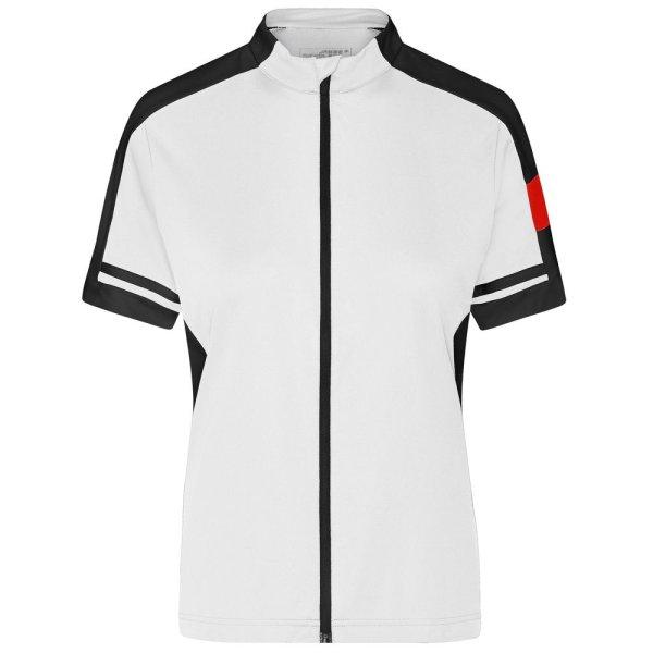James & Nicholson (Daiber) Női kerékpáros póló JN453 - Fehér | 2XL
