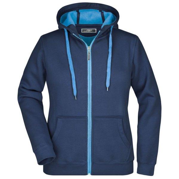 James & Nicholson (Daiber) Női kétszínű felső JN354 - Sötétkék / aqua |
2XL