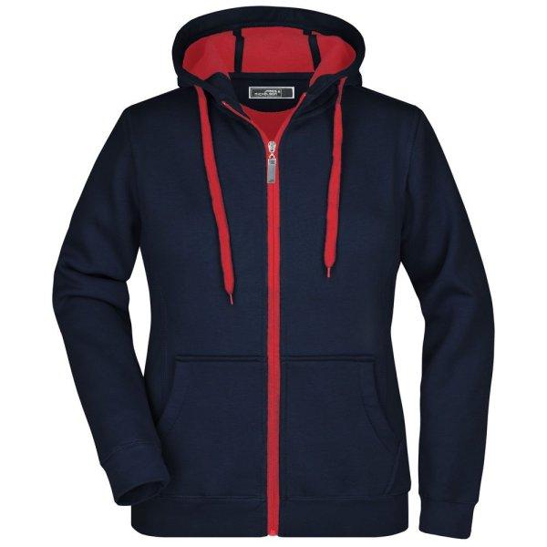 James & Nicholson (Daiber) Női kétszínű felső JN354 - Sötétkék / piros |
2XL