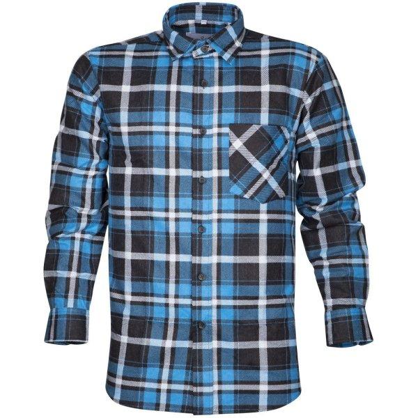 Ardon Munkavédelmi flanel ing Jonah - Kék | 3XL