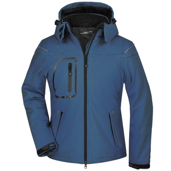 James & Nicholson (Daiber) Női softshell kabát JN1001 - Sötétkék | 2XL