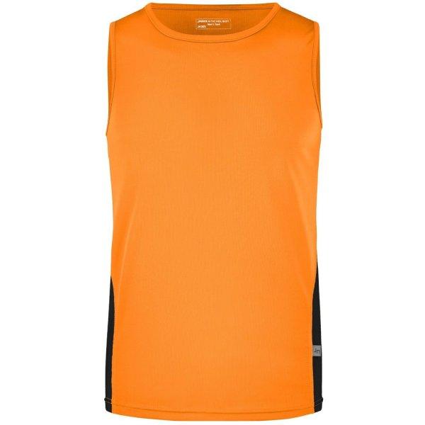 James & Nicholson (Daiber) Férfi sportos trikó JN305 - Narancssárga / fekete
| 2XL