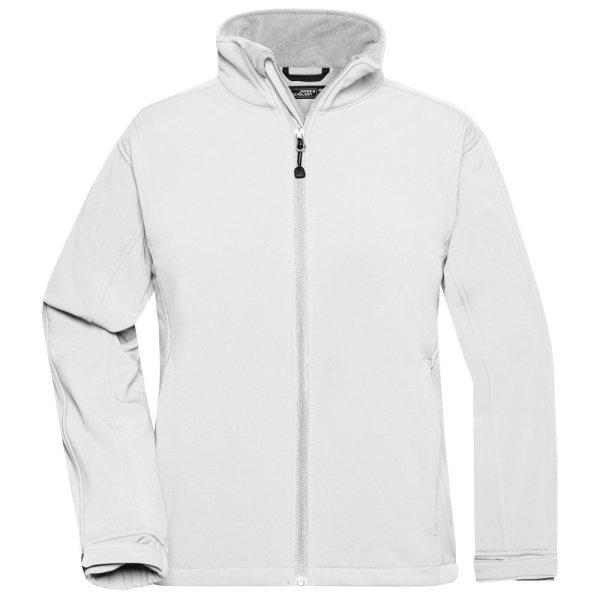James & Nicholson (Daiber) Női softshell kabát JN137 - Szürkés-fehér | 2XL
