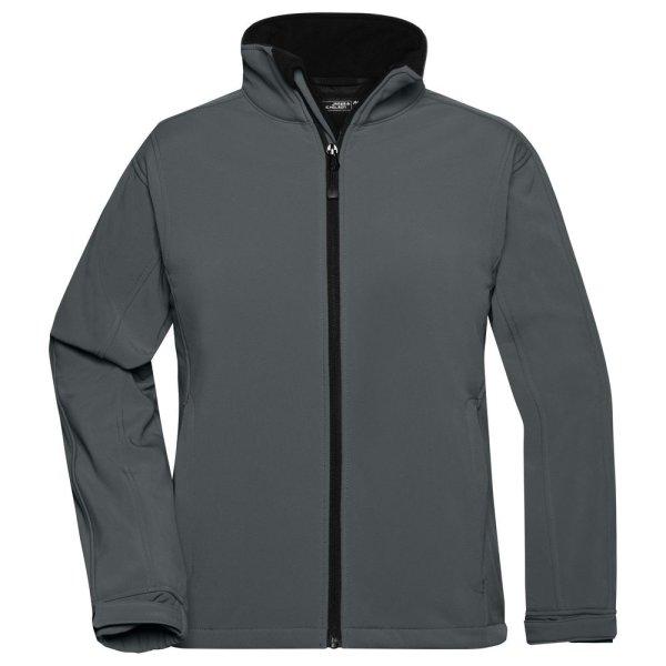 James & Nicholson (Daiber) Női softshell kabát JN137 - Sötétszürke | 2XL