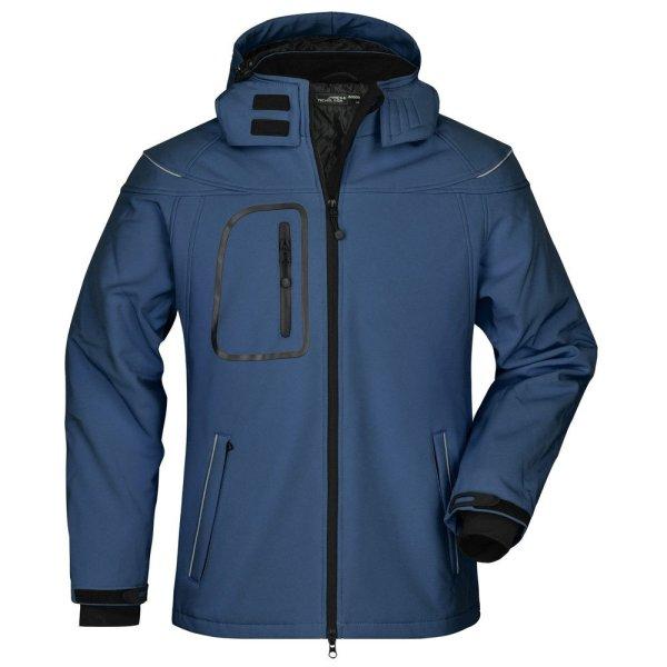 James & Nicholson (Daiber) Férfi téli softshell kabát JN1000 - Sötétkék |
4XL