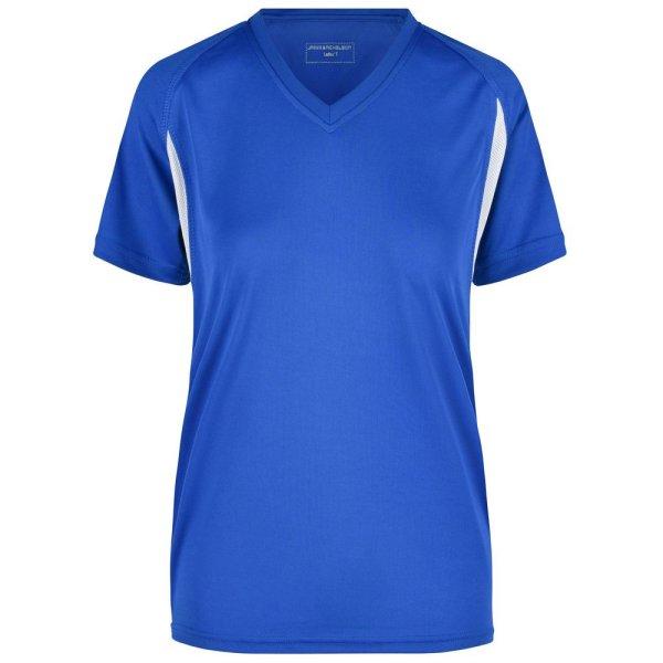 James & Nicholson (Daiber) Női sportos rövid ujjú póló JN316 - Királykék
/ fehér | 2XL