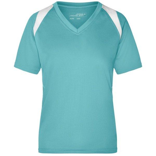 James & Nicholson (Daiber) Női rövid ujjú futó póló JN396 - Menta / fehér
| 2XL