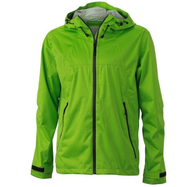 James & Nicholson (Daiber) Férfi softshell kapucnis kabát JN1098 - Tavaszi
zöld / acélszürke | 3XL