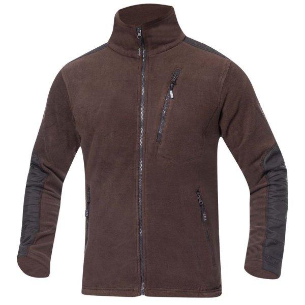 Ardon Férfi fleece pulóver 4TECH - Barna | 2XL