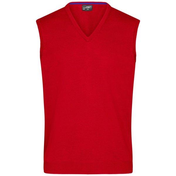 James & Nicholson (Daiber) Férfi ujjatlan felső JN657 - Piros | 3XL