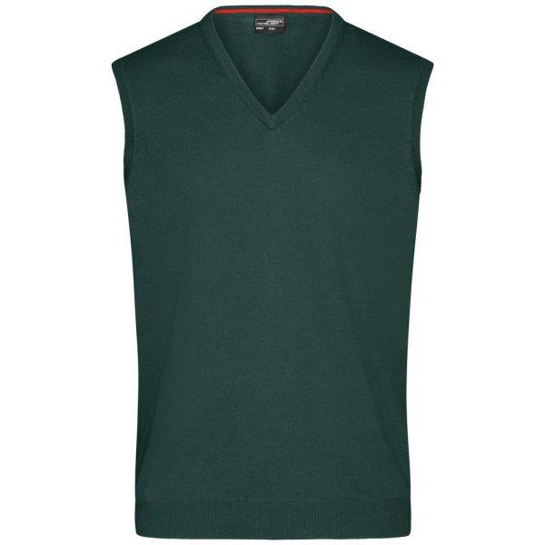 James & Nicholson (Daiber) Férfi ujjatlan felső JN657 - Erdei zöld | 3XL