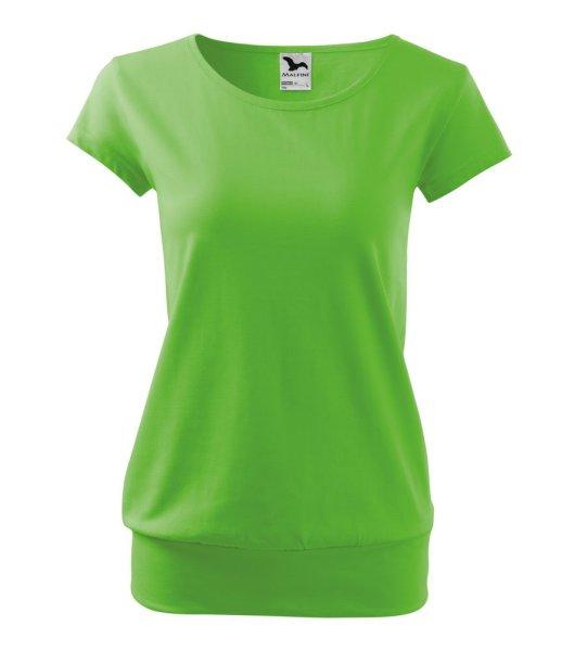 MALFINI City Női póló - Apple green | 2XL