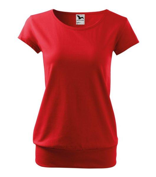 MALFINI City Női póló - Piros | 2XL