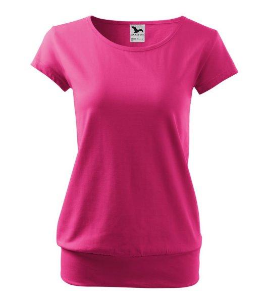 MALFINI City Női póló - Bíborvörös | 2XL