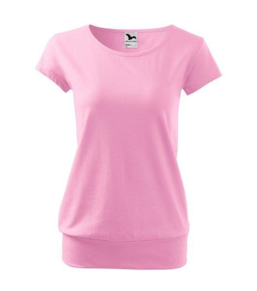 MALFINI City Női póló - Rózsaszín | 2XL
