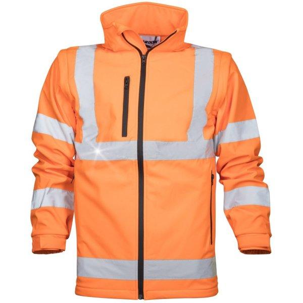 Ardon Fényvisszaverő softshell kabát - Narancssárga | 2XL