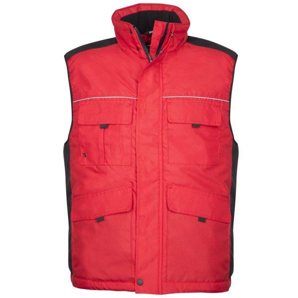 Ardon Téli munkavédelmi mellény Swen - Piros | 2XL