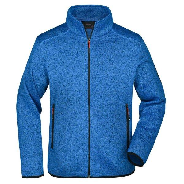 James & Nicholson (Daiber) Férfi felső kötött fleeceből JN762 - Királykék
melírozott / piros | 2XL