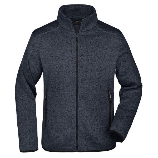 James & Nicholson (Daiber) Férfi felső kötött fleeceből JN762 -
Sötétszürke melírozott / ezüst | 3XL