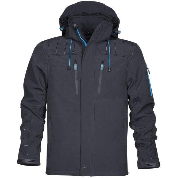Ardon Férfi softshell kabát 4TECH - Fekete | 2XL