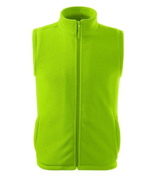 MALFINI Fleece mellény Next - Lime | 3XL