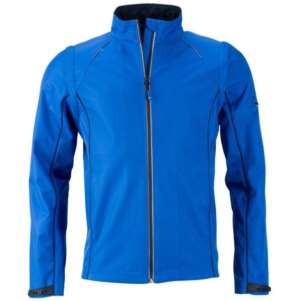 James & Nicholson (Daiber) Férfi softshell kabát 2v1 JN1122 - Kék /
sötétkék | 2XL
