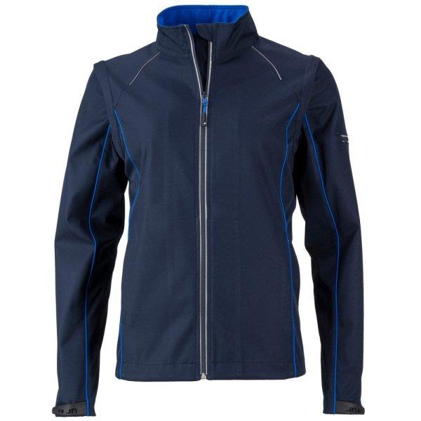 James & Nicholson (Daiber) Női softshell kabát 2v1 JN1121 - Sötétkék /
királykék | 2XL