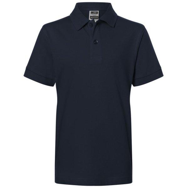 James & Nicholson (Daiber) Gyerek galléros póló JN070k - Sötétkék | 2XL