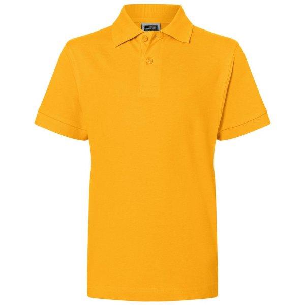 James & Nicholson (Daiber) Gyerek galléros póló JN070k - Aranysárga | 2XL