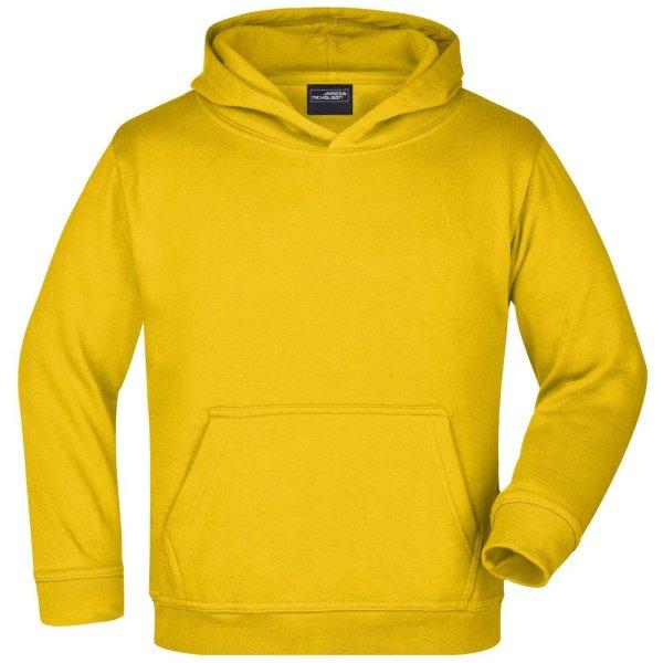 James & Nicholson (Daiber) Gyerek kapucnis felső JN047k - Napsárga | 2XL