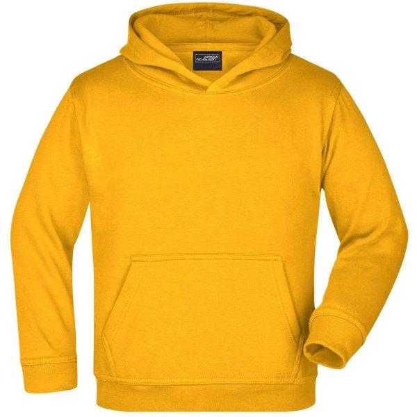 James & Nicholson (Daiber) Gyerek kapucnis felső JN047k - Aranysárga | 2XL