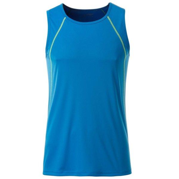James & Nicholson (Daiber) Férfi funkcionális trikó JN494 - Élénk kék /
élénk sárga | 2XL